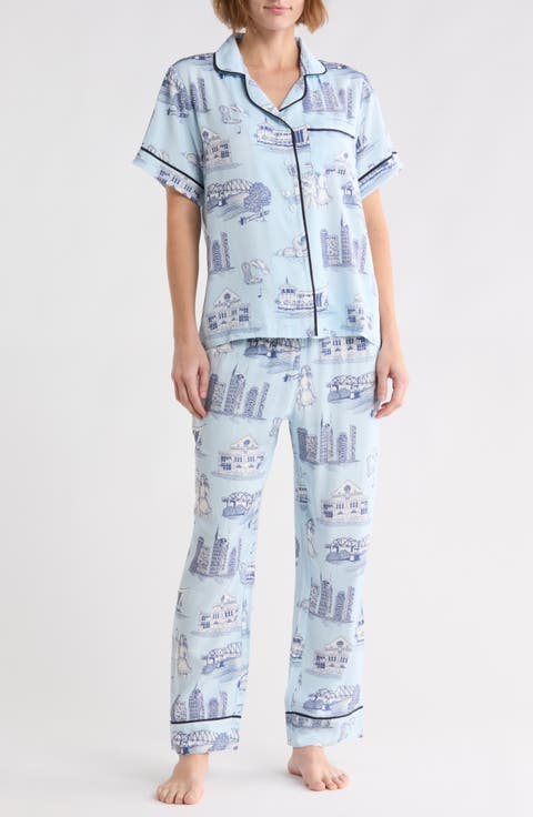 Nashville Toile Pajama Set