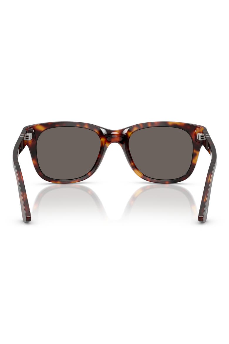 55mm Square Sunglasses, Alternate, color, HAVANA / DARK GREY