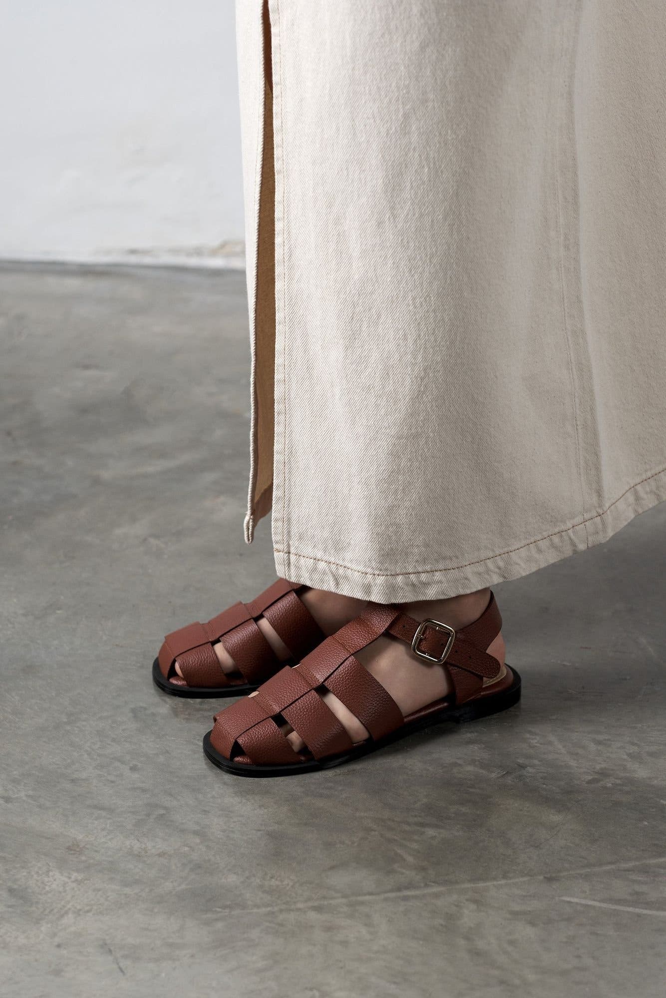 Cecilia Sandals, Alternate, color, Cognac