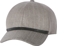 Brunello Cucinelli Sparkling pinstripe baseball cap