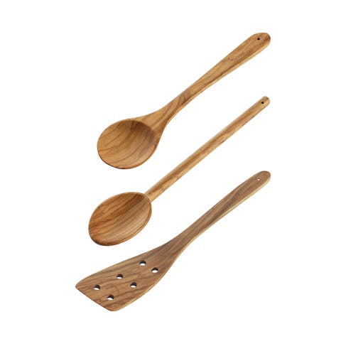 Toscana Olivewood 3 Piece Cooking Utensil Set