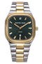 Textured Bezel Diamond Bracelet Watch, 41mm
