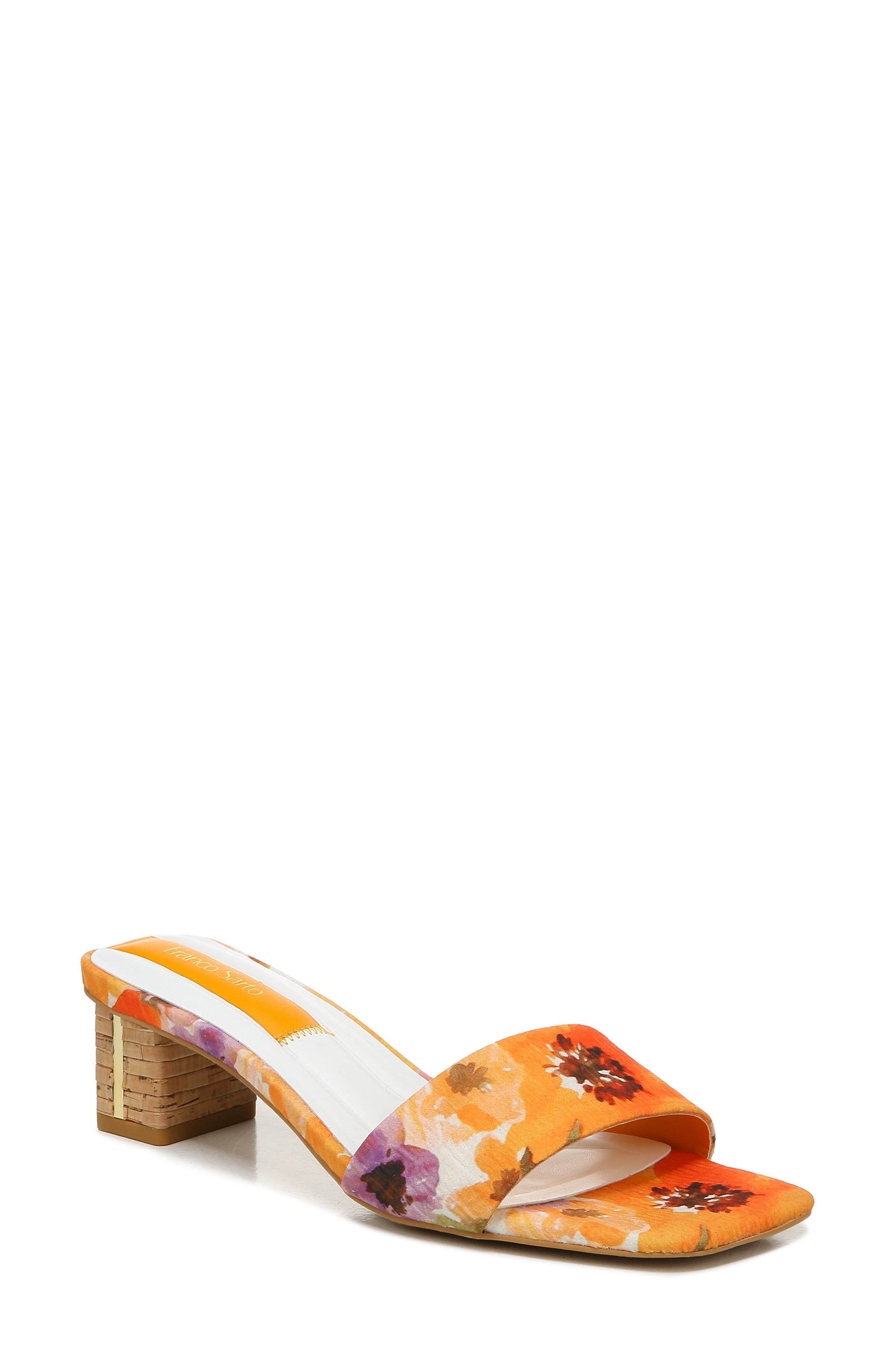 Cruella Slide Sandal, Main, color, MELON