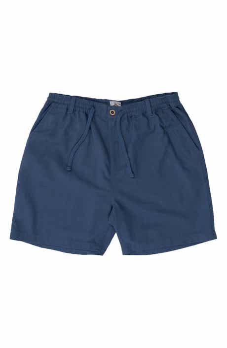 Linen & Cotton Blend Shorts
