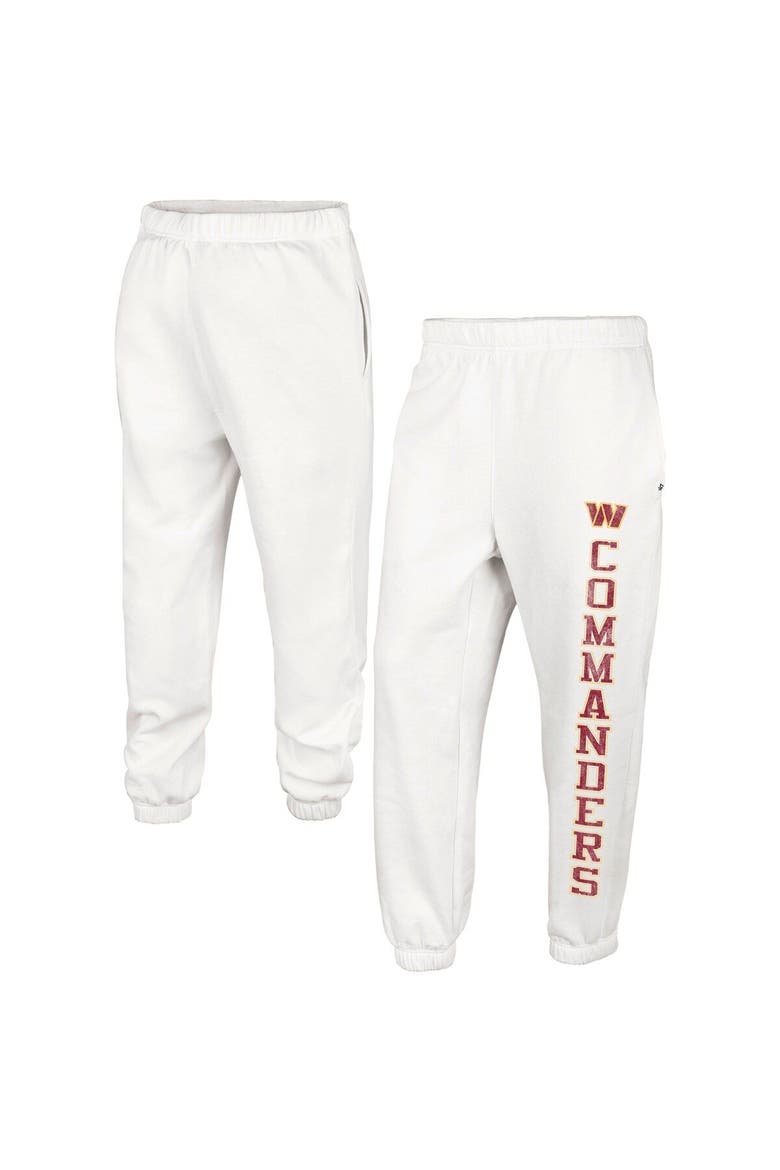 Women's '47 White Washington Commanders Harper Jogger Pants, Main, color, White
