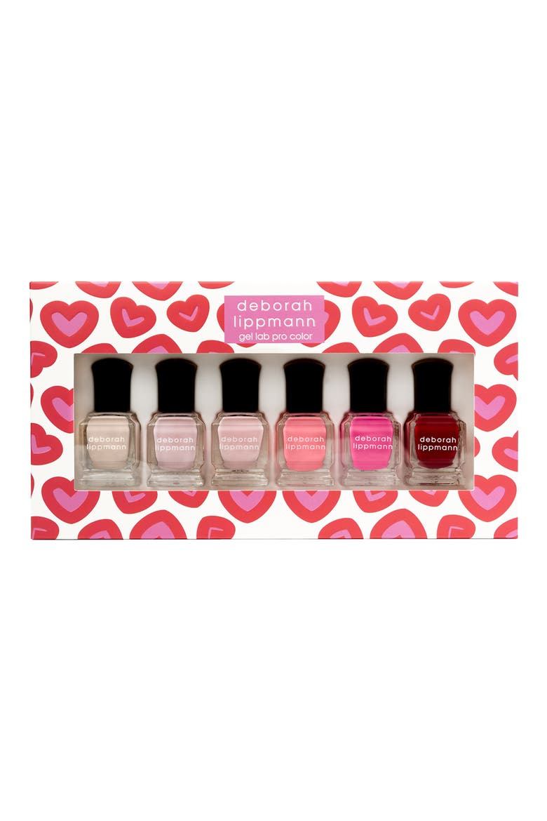 I Heart You Set of 6 Gel Lab Pro Nail Color Set, Main, color, NO COLOR