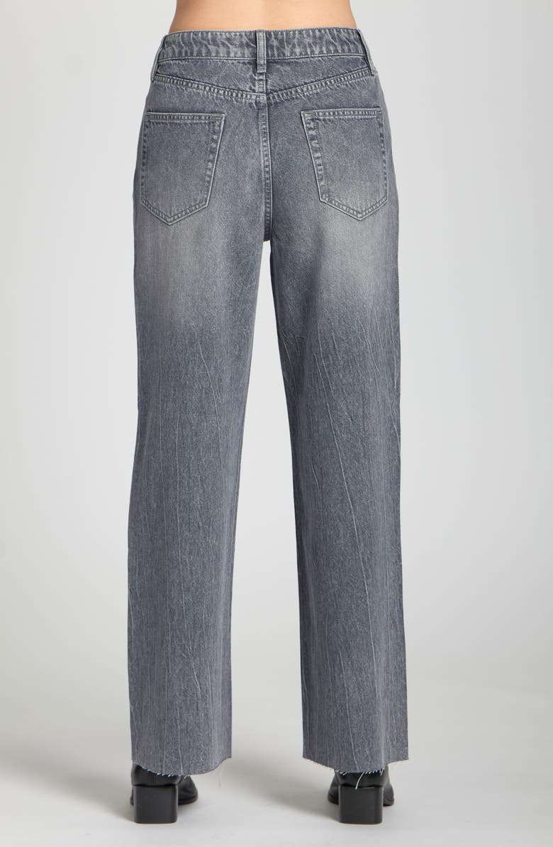 APNY Featherweight Wide Leg Jeans, Alternate, color, Grey