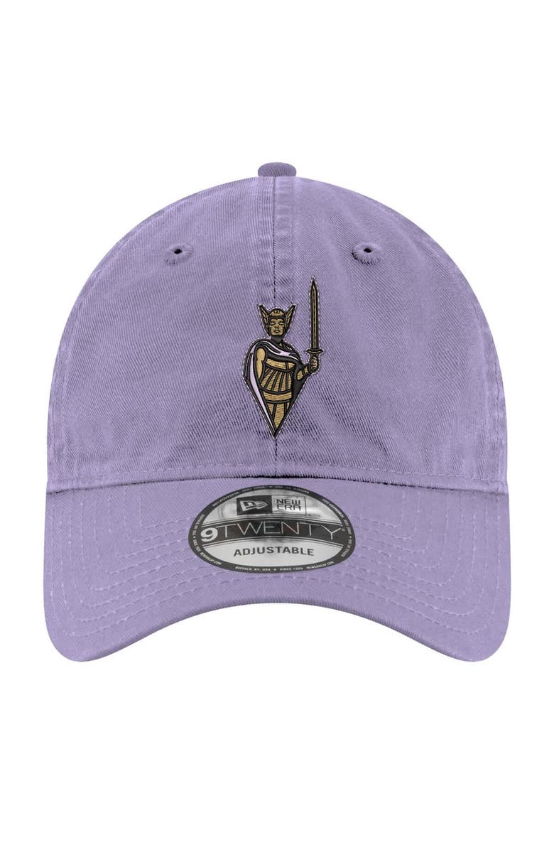 New Era Unisex New Era Violet Golden State Valkyries Core 9TWENTY Adjustable Hat, Alternate, color, Violet
