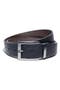 Pebble Grain Faux Leather Belt