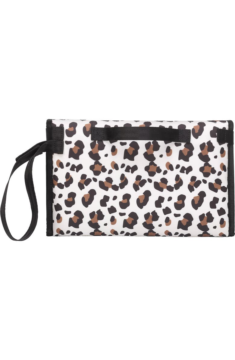 Petunia Pickle Bottom Nimble Diaper Clutch, Main, color, Leopard