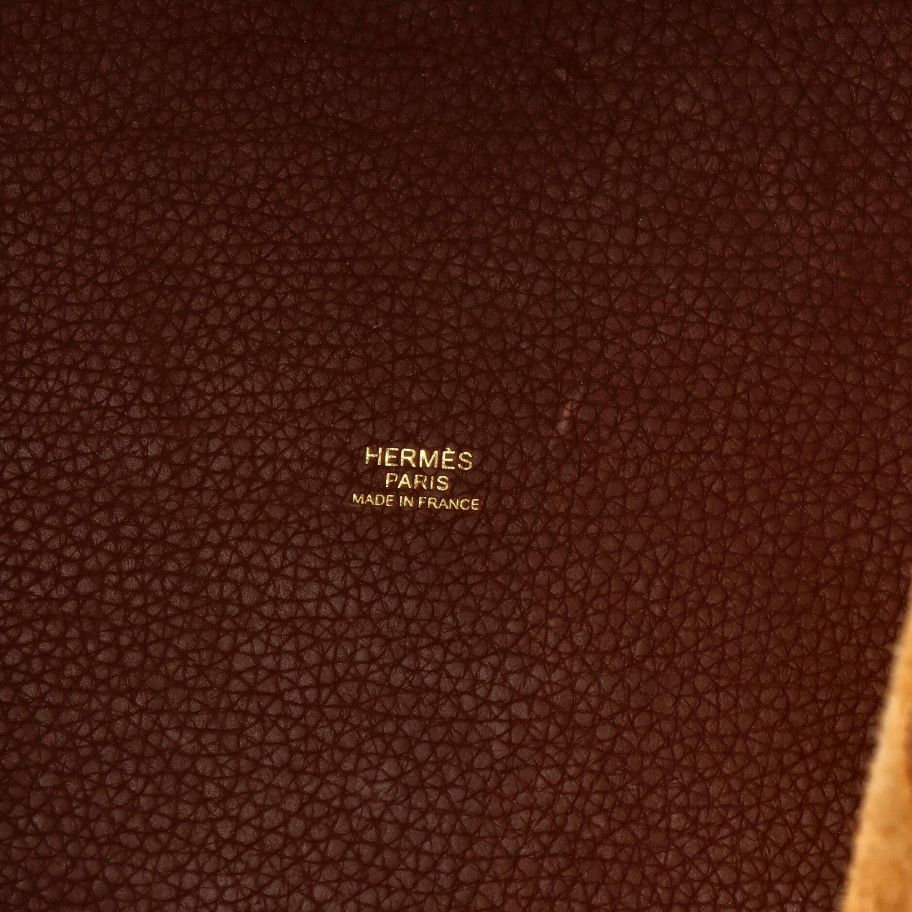 Pre-Owned Hermes Picotin Lock Bag Clemence MM, Alternate, color, Gold