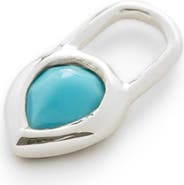 Monica Vinader Teardrop Turquoise Earrings Charm