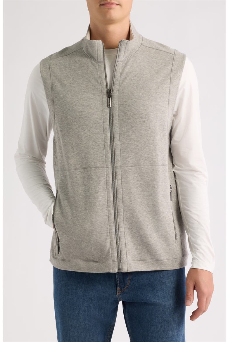Flipview Reversible Vest, Alternate, color, VAPOR HEATHER