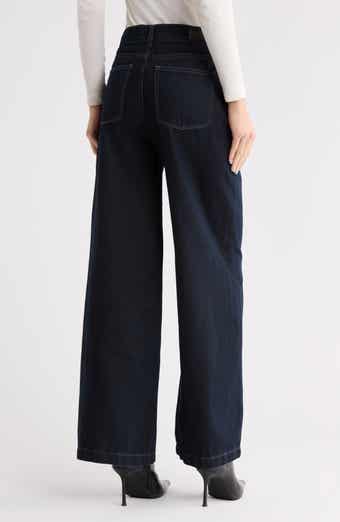 Hepburn High Waist Wide Leg Jeans