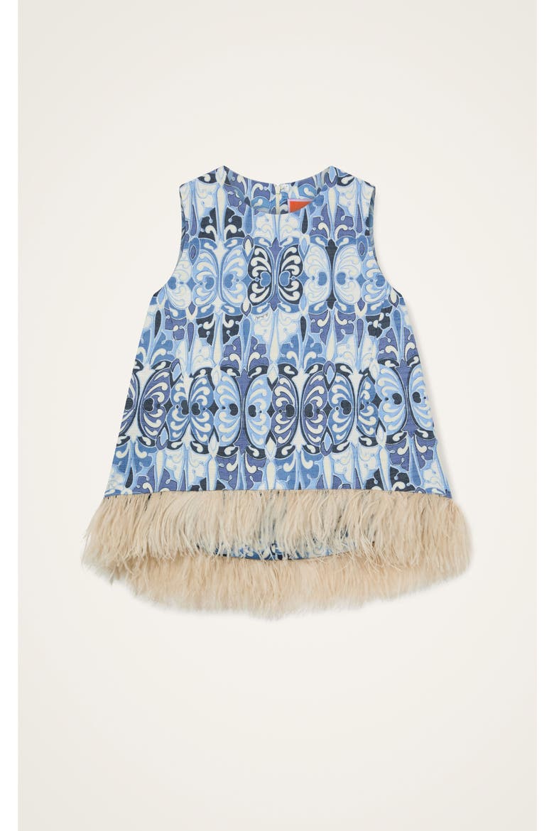 La Scala Top, Alternate, color, Cocoon Blue