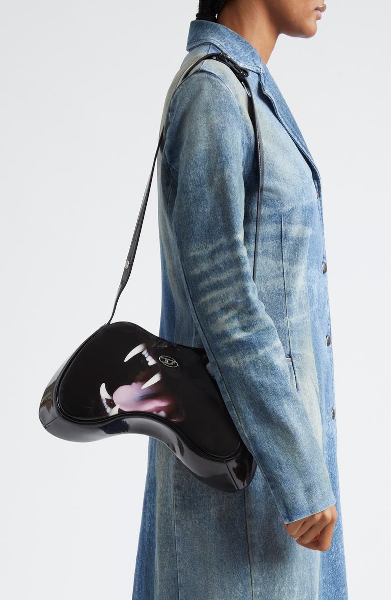 DIESEL<sup>®</sup> Play Cat Shoulder Bag, Alternate, color,