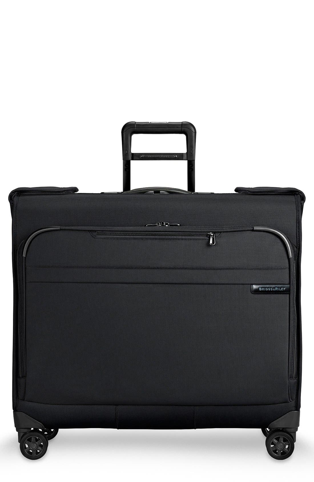 Briggs & Riley Baseline Wardrobe Spinner Garment Bag, Main, color, 