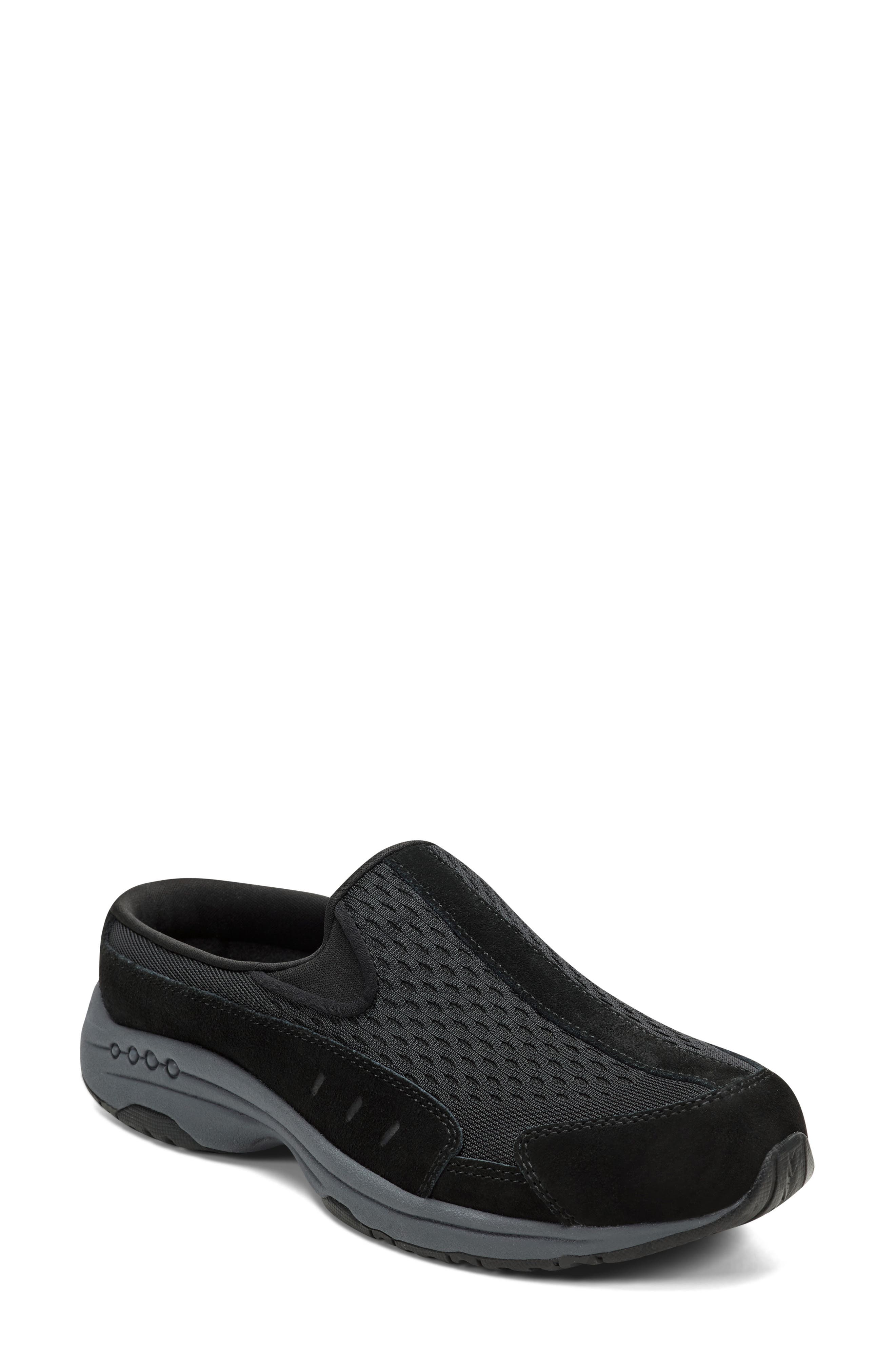 Easy Spirit Traveltime Sneaker, Main, color, Black