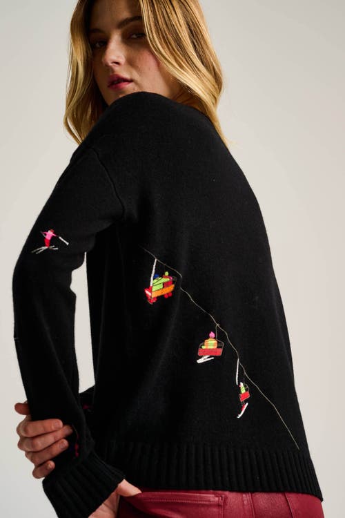 Lisa Todd Hit The Slopes Sweater In Black