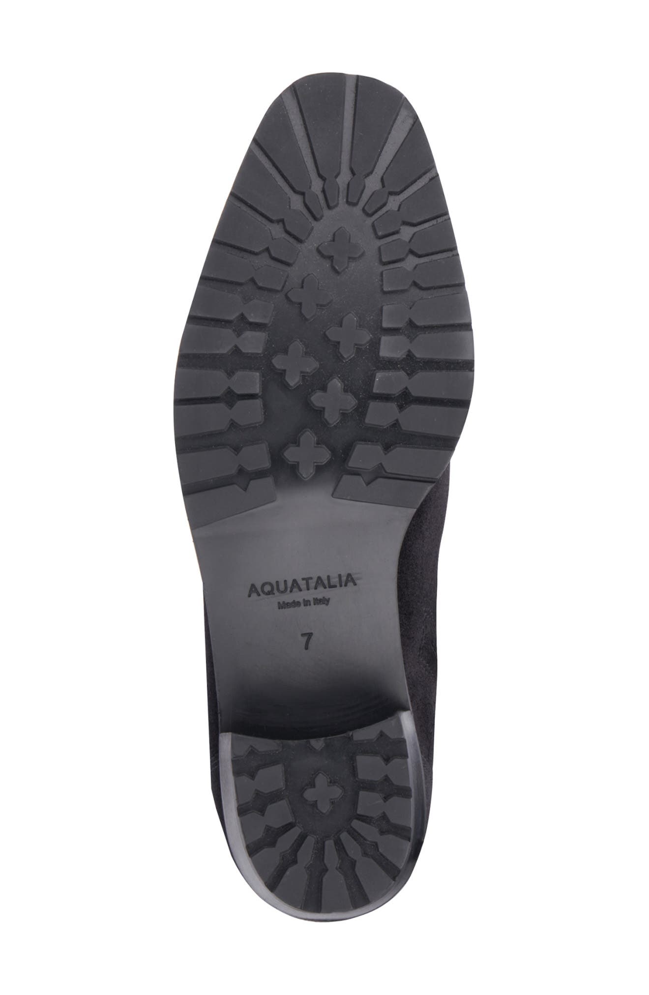 Aquatalia Roza Weatherproof Sock Bootie, Alternate, color, Black