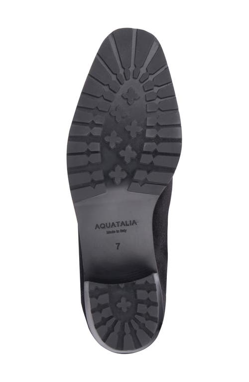 Aquatalia Roza Weatherproof Sock Bootie In Black