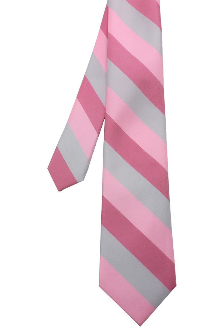 Stripe Tie, Alternate, color, PINK