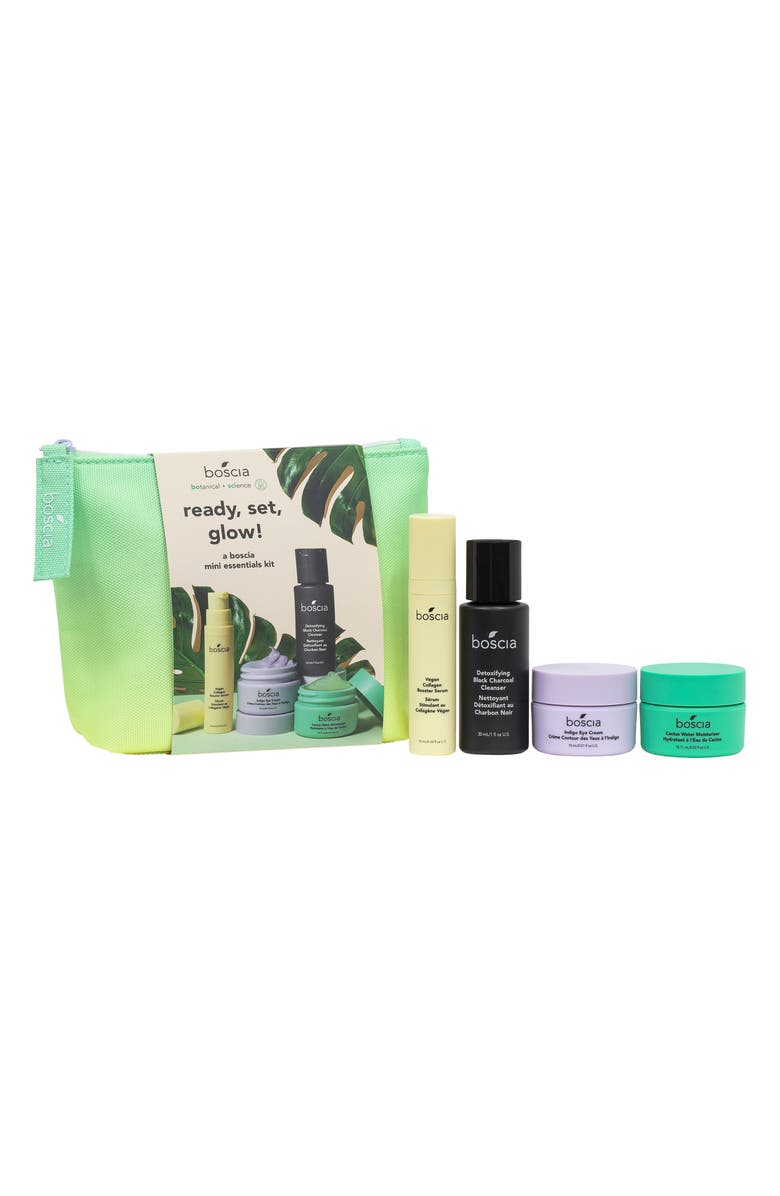 Boscia Ready, Set, Glow Mini Essentials Set USD $72 Value, Alternate, color,