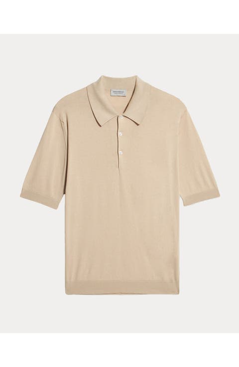 Isis Short Sleeve Knit Polo