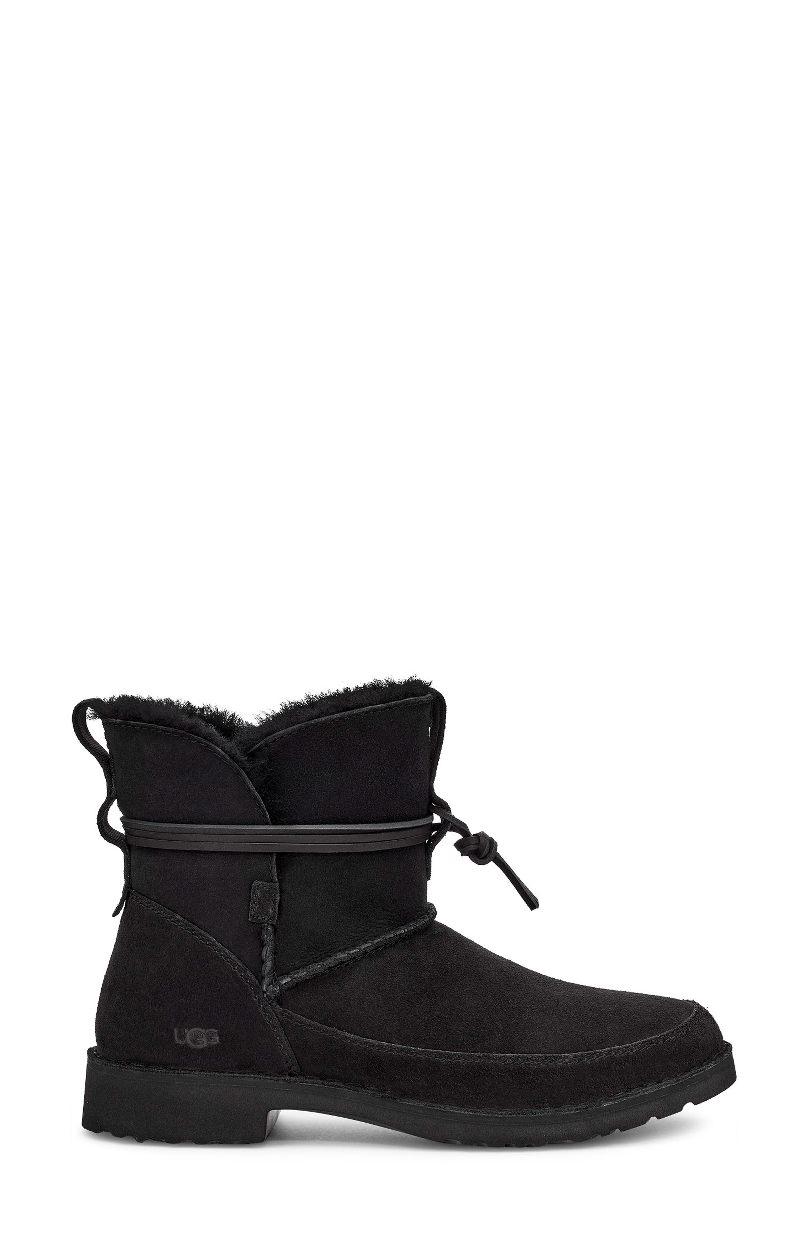 UGG<sup>®</sup> Esther Genuine Shearling Bootie, Alternate, color, 