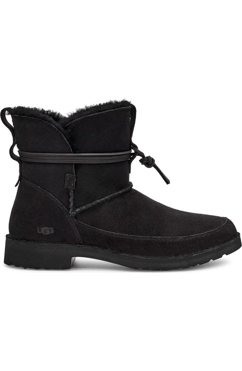 UGG<sup>®</sup> Esther Genuine Shearling Bootie, Alternate, color,