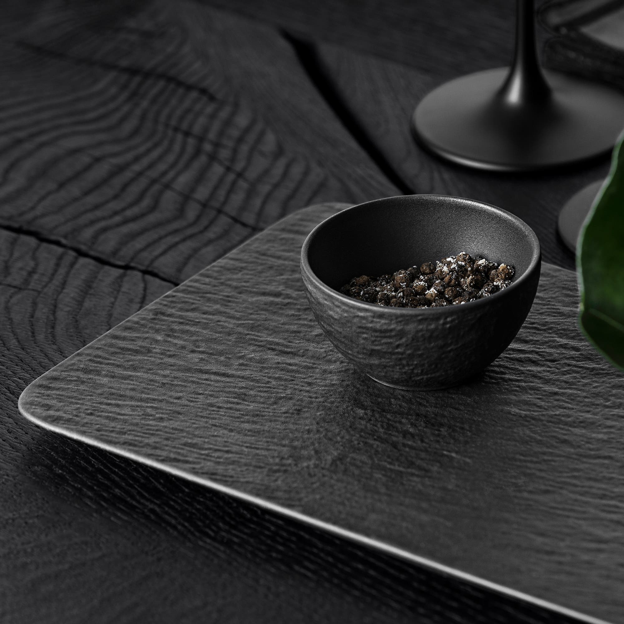 Villeroy & Boch Manufacture Rock Serving Plate - Thumbnail 3
