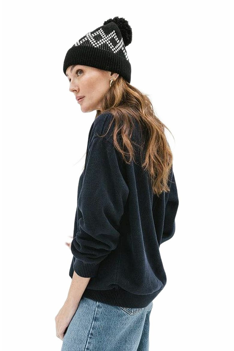 Elio Pom Beanie, Alternate, color, Black