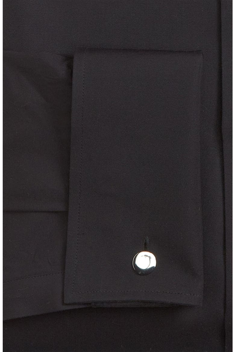 Slim Fit Dress Shirt, Alternate, color, BLACK