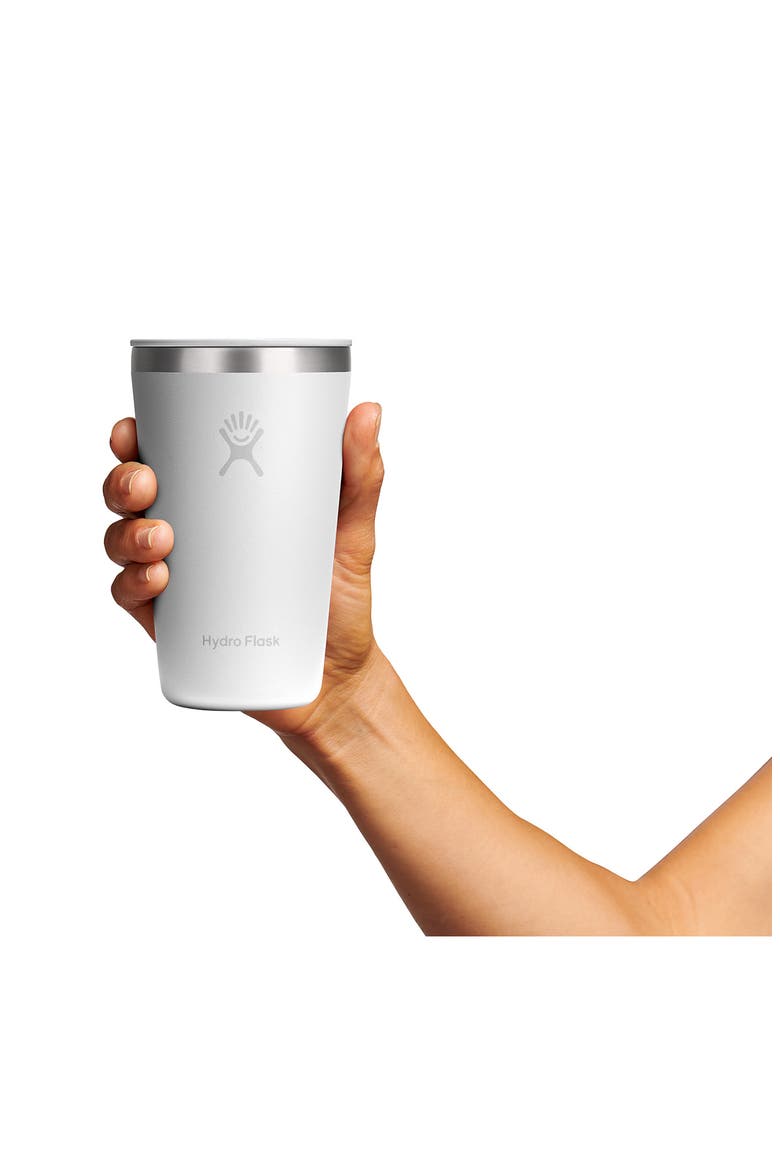 16-Ounce All Around™ Tumbler, Alternate, color, WHITE