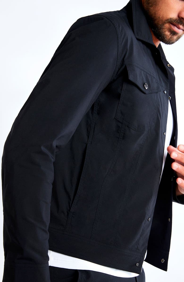 Anatomie Daniel Denim-Style Jacket, Alternate, color, Black