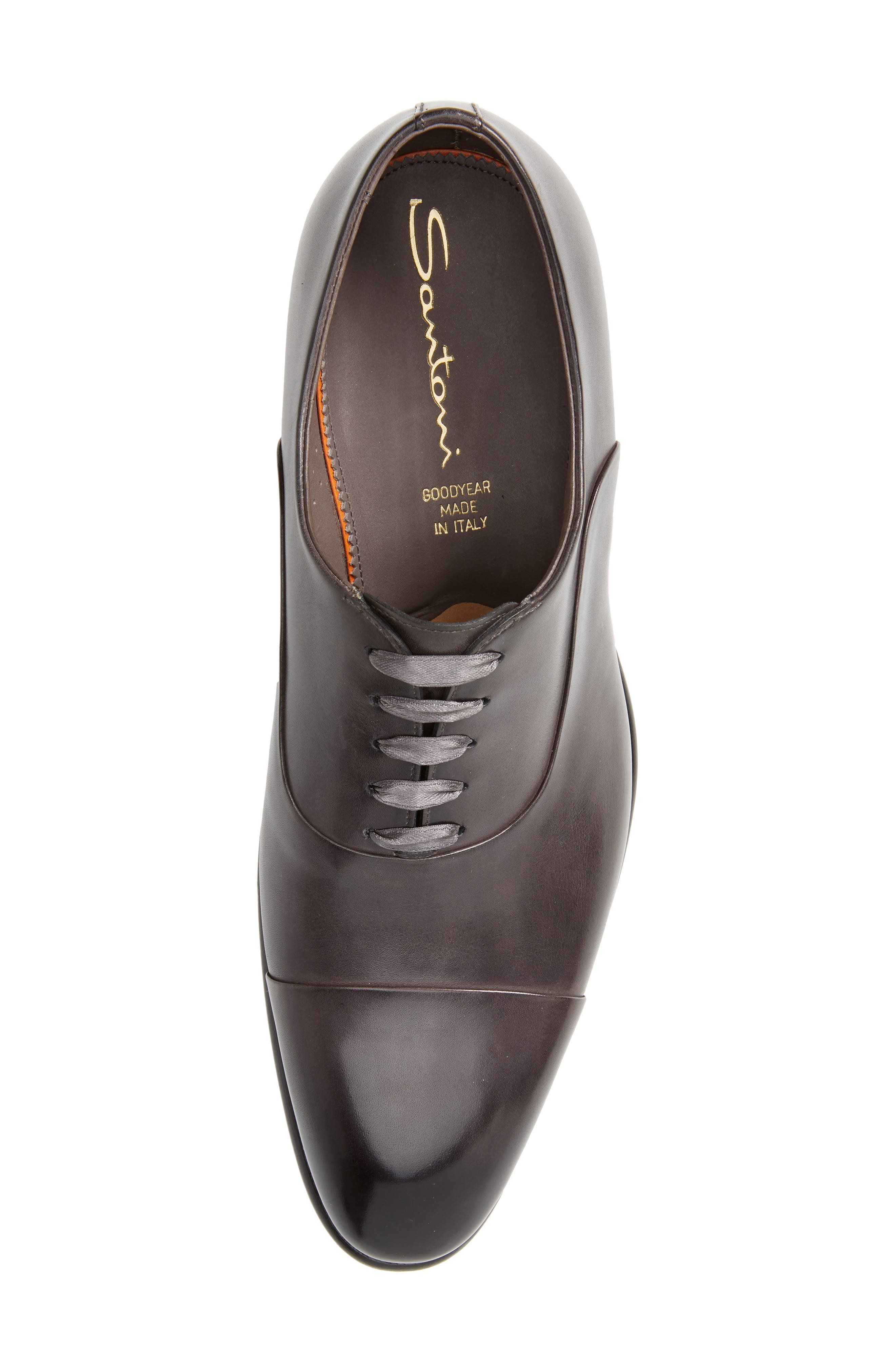 Santoni Isaac Cap Toe Oxford, Alternate, color, 
