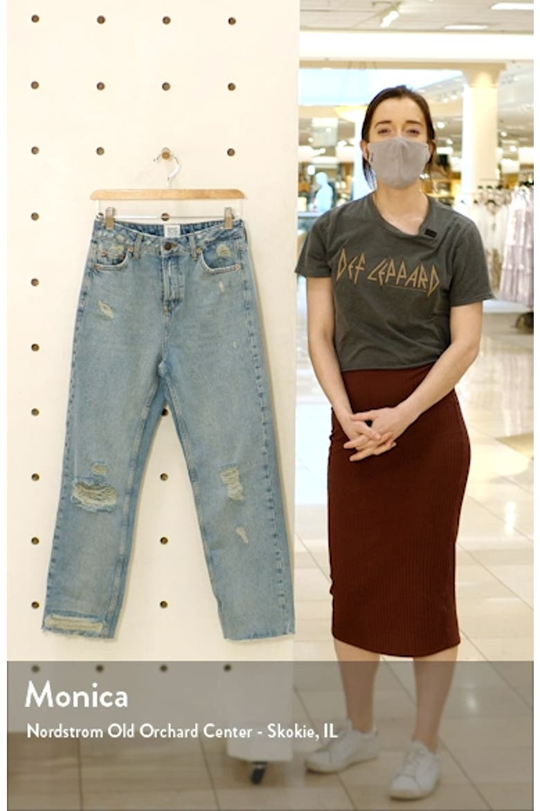 Pax Ripped High Waist Jeans video