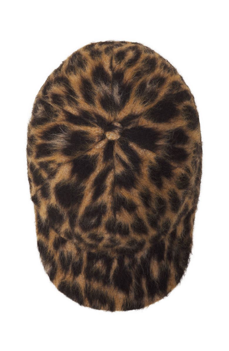 Lanvin Leopard Print Cap, Alternate, color, Leopard