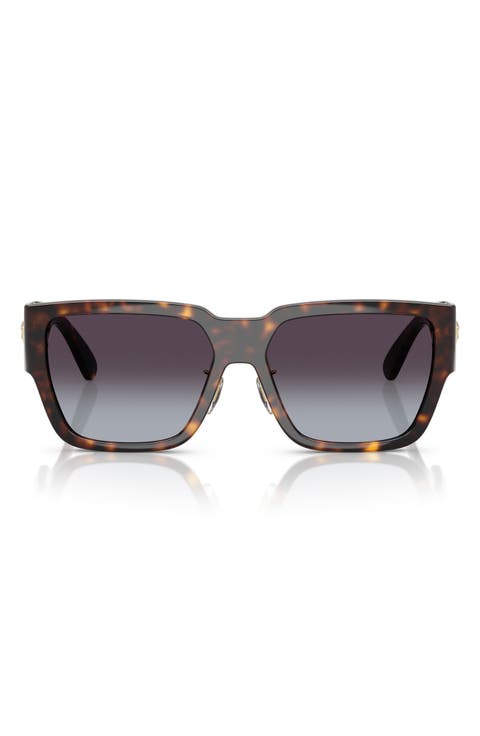Biggie 57mm Rectangular Sunglasses
