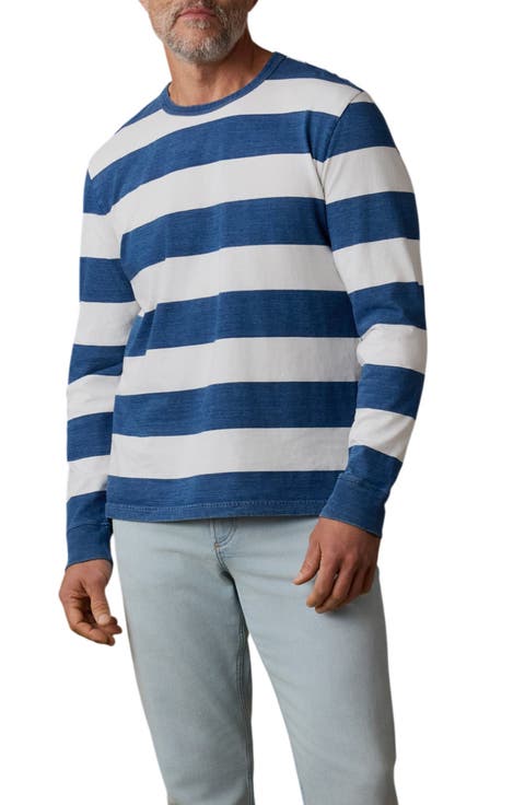 Stripe Long Sleeve Organic Cotton T-Shirt