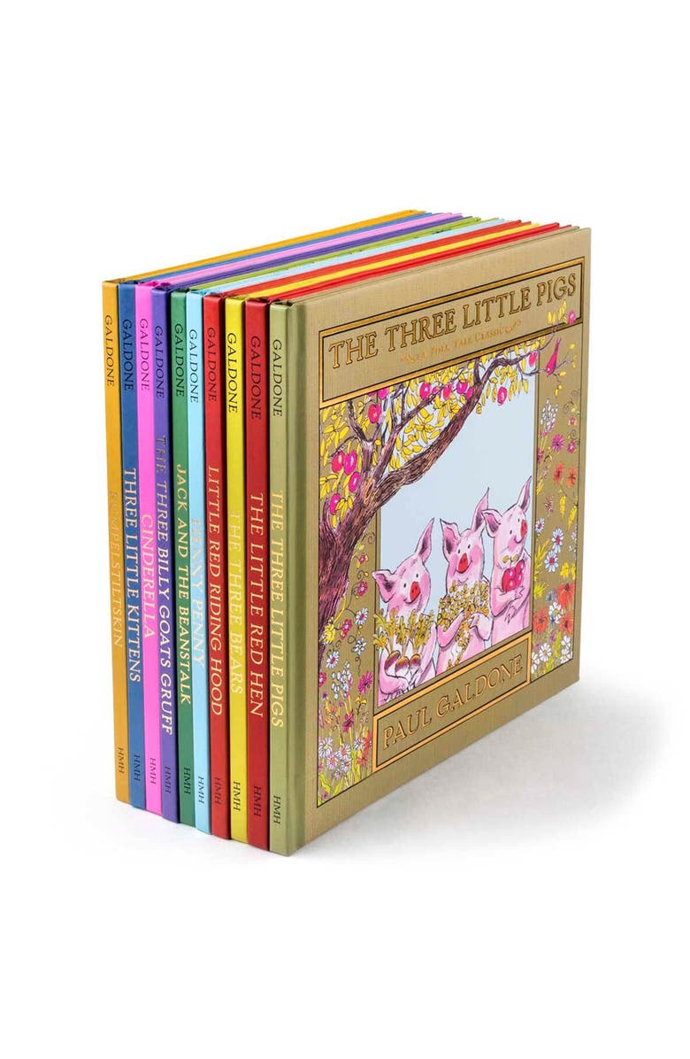 Juniper Books Paul Galdone Classic Children's Books Set of 8, Alternate, color, Multi