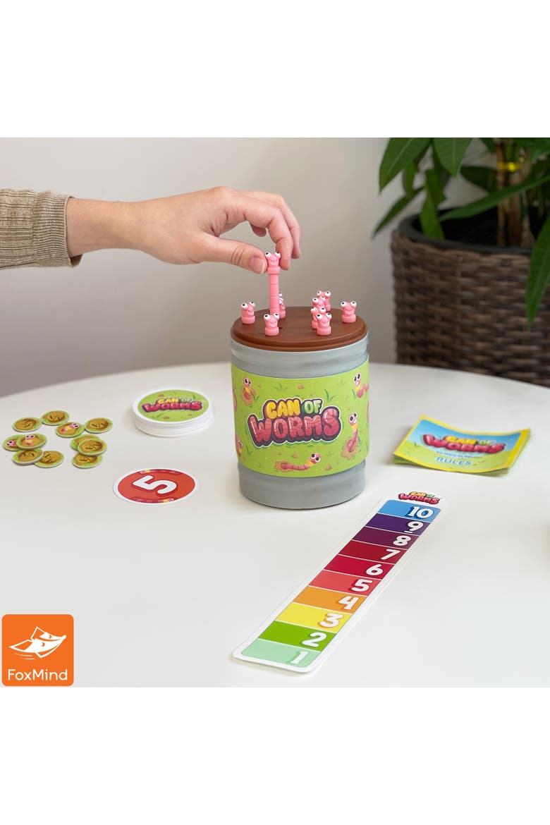 Can Of Worms Toy Learning Math Game, Alternate, color, Multicolored