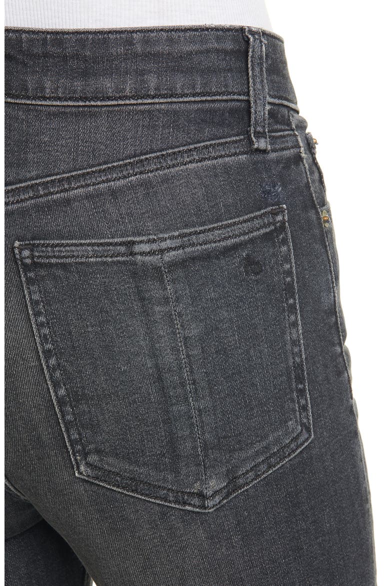 Nina High Rise Ankle Skinny Jeans, Alternate, color, ROYAL OAK