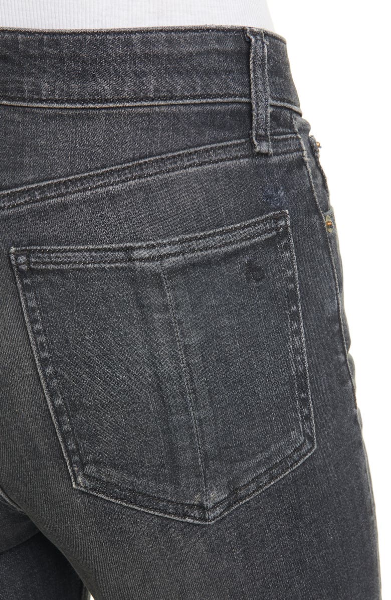 rag & bone Nina High Rise Ankle Skinny Jeans, Alternate, color,