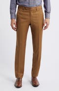 Zanella Parker Platinum Super 130's Gabardine Dress Pants