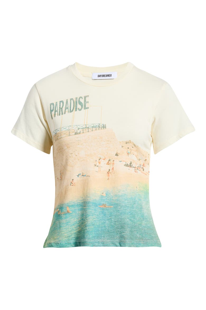 Paradise Graphic T-Shirt, Alternate, color, STONE VINTAGE