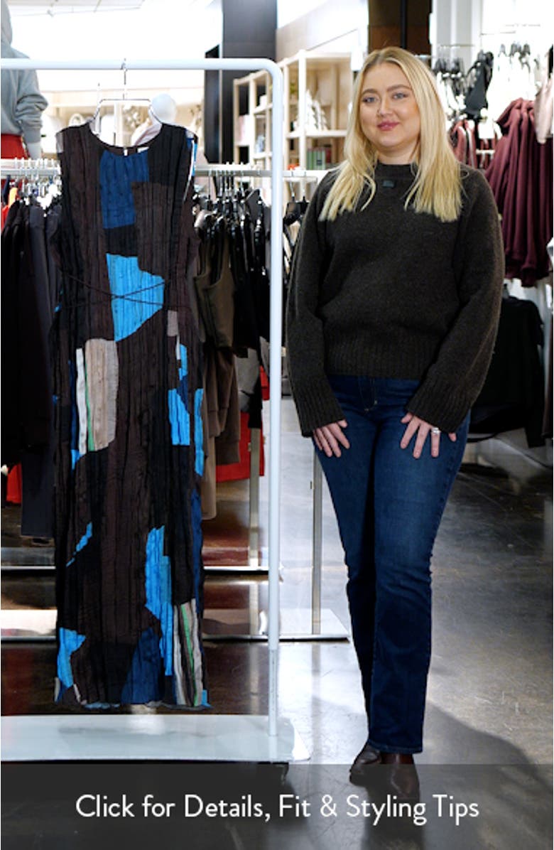 Mizu Sleeveless Colorblock Dress, sales video thumbnail