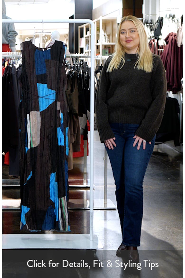 Mizu Sleeveless Colorblock Dress video
