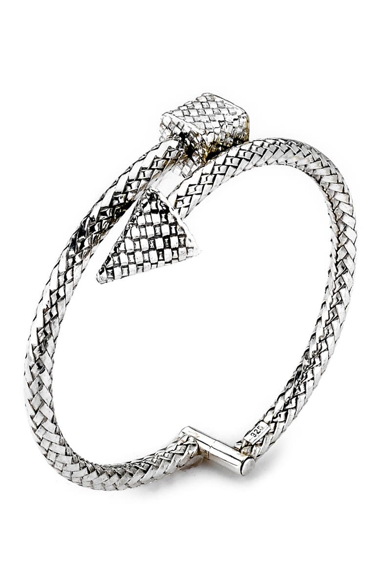 SAMUEL B. Woven Arrow Bangle Bracelet, Main, color,