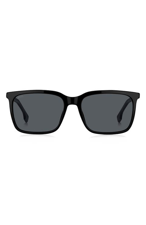 57mm Rectangular Sunglasses